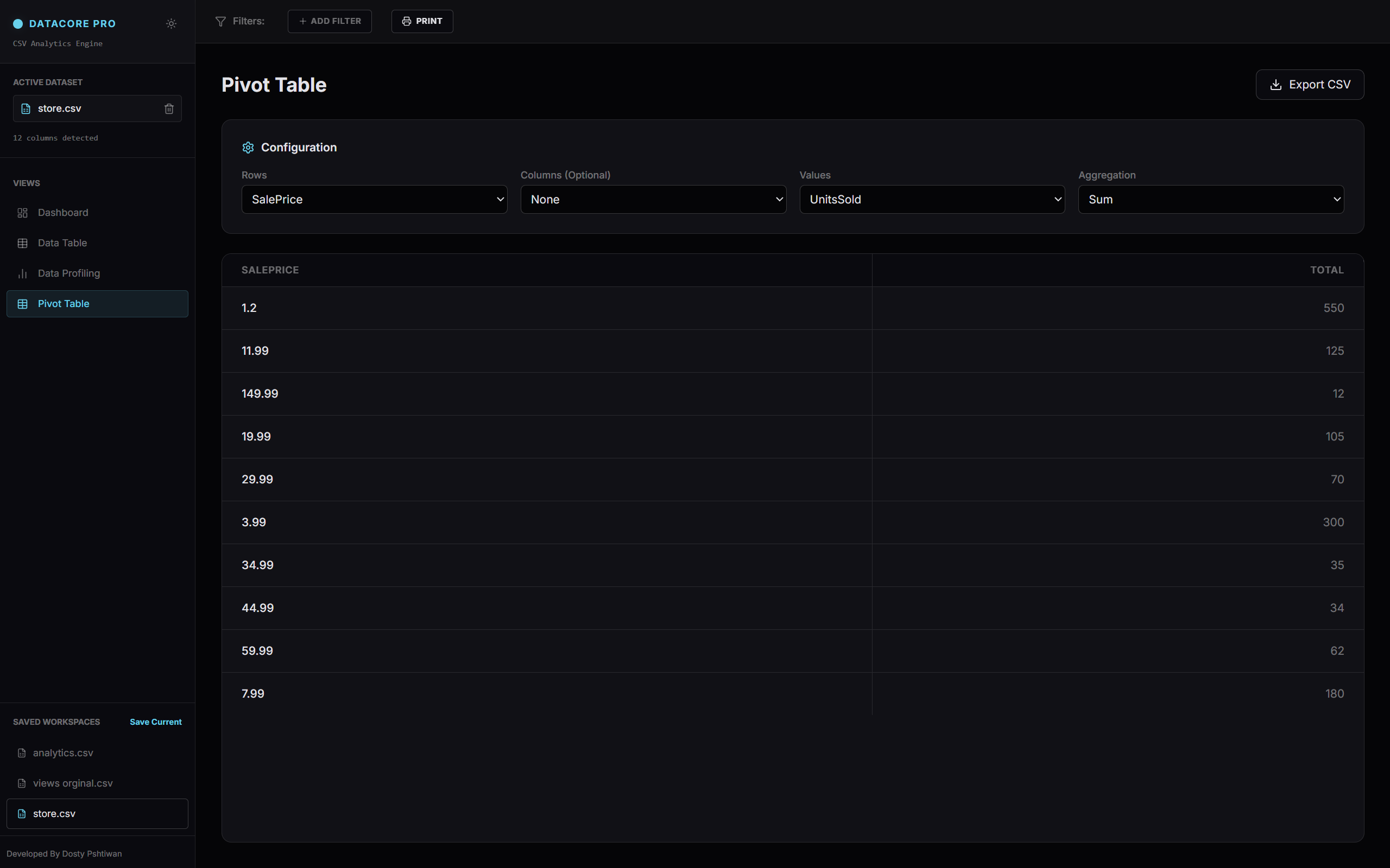 CSV Visualizer - Image 2